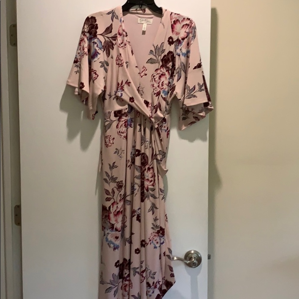 Beautiful Pink Maternity Dress